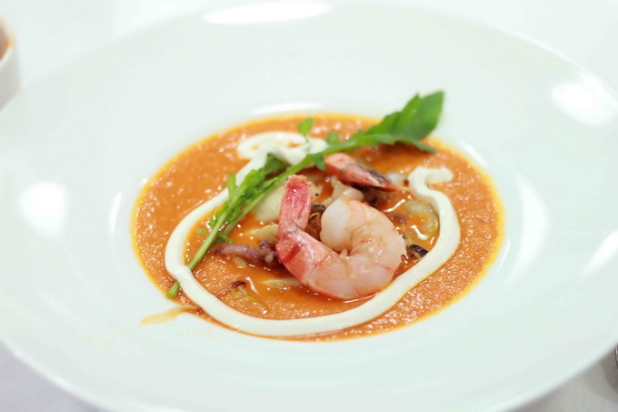 Сливочный суп из морепродуктов – кулинарный рецепт